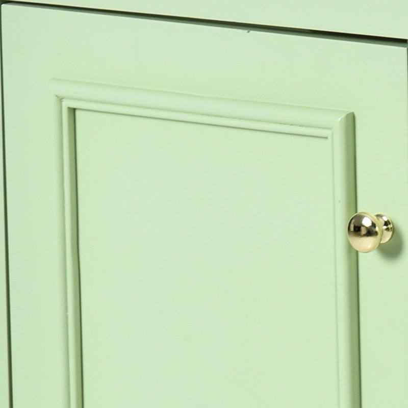 Meuble-lavabo de 30 pouces avec lavabo en céramique et armoire en bois avec fermeture silencieuse