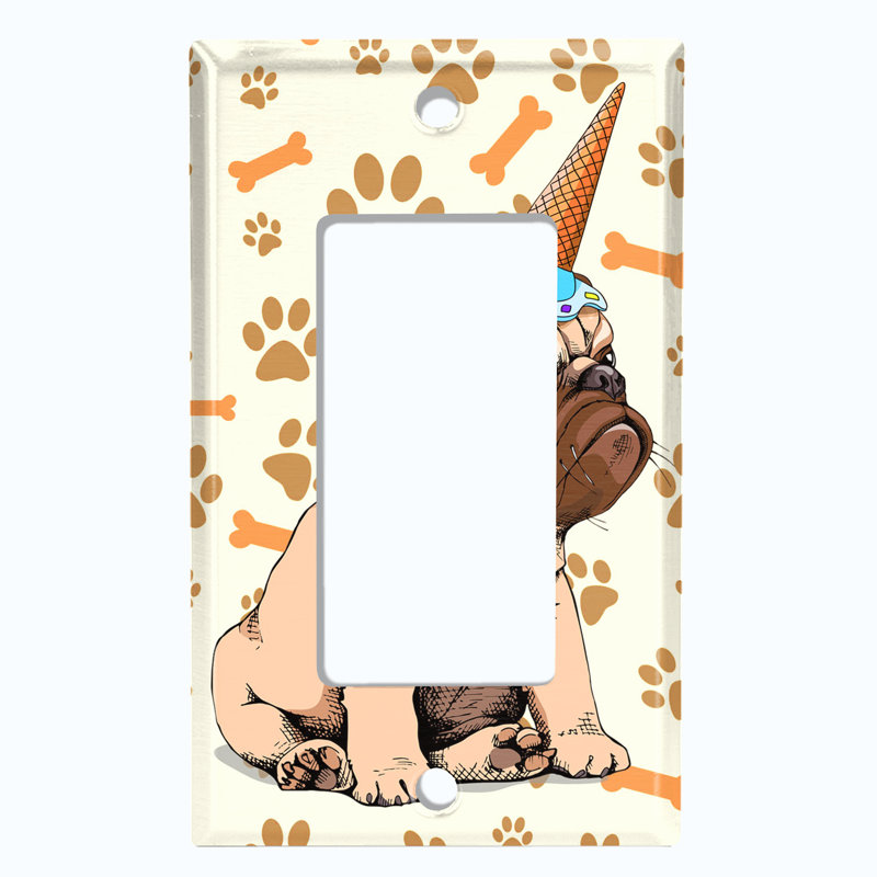 Plaque murale berçante Pugicorn