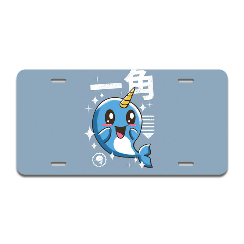 Cadre en aluminium Narwhal Kawaii
