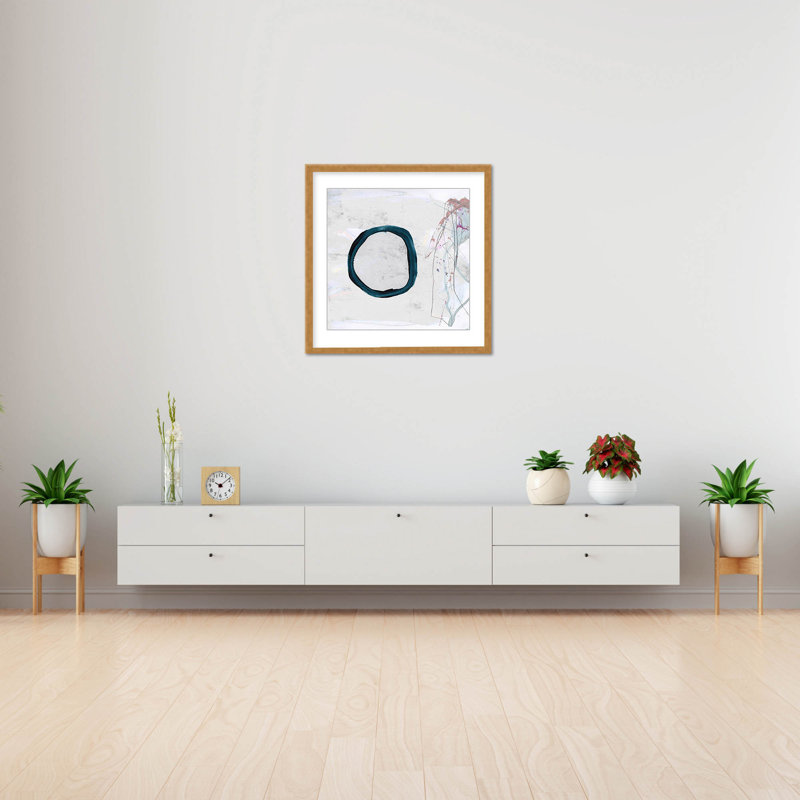 Abstract The Drop by Dan Hobday, 48" H x 48" W