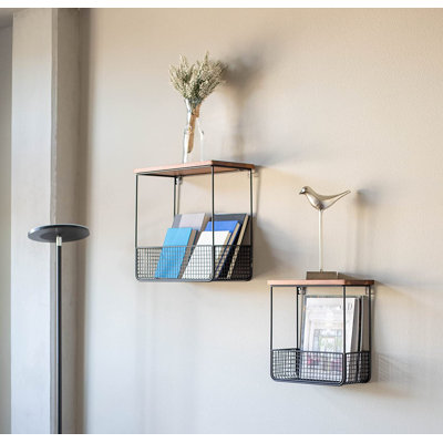 Wall Organizer with Mail Storage