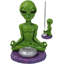 Brûleur d'encens UFO Outer Space Extra Terrestre Roswell Alien Yoga