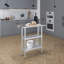 Table de travail en acier inoxydable avec deux tablettes-60901492