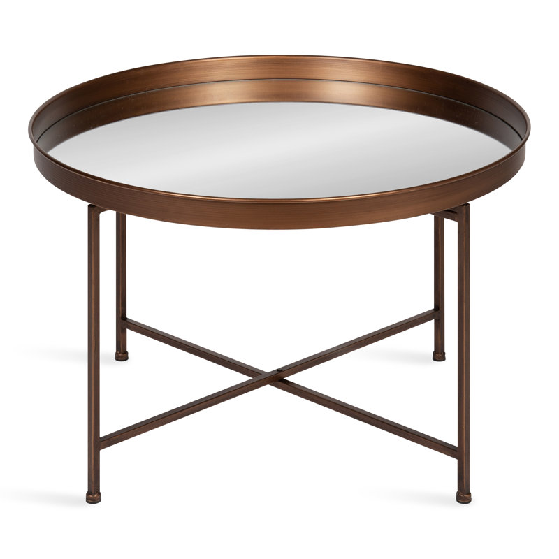 Table basse Ekta, Miroir, Bronze