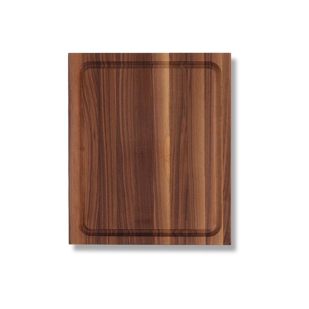 John Boos BBQ Collection Reversible Wood Cutting Board John Boos Color: Walnut Size: 21.3"  x 19.4"