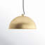 Luminaire suspendu en forme de dôme à 1 lumière Cardi