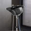 Cuvette de shampooing portative, lavabo à shampooing profond avec hauteur et angle réglables, comprenant un tuyau d'évacuation, une pomme de douche, un lavabo pour cheveux léger pour centre de spa Barber et utilisation à la maison, noir