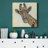 " Patterned Giraffe " Print-30375678