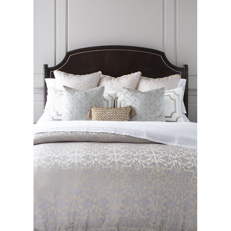 Soho Sheet Set, King, Ivory/Gray