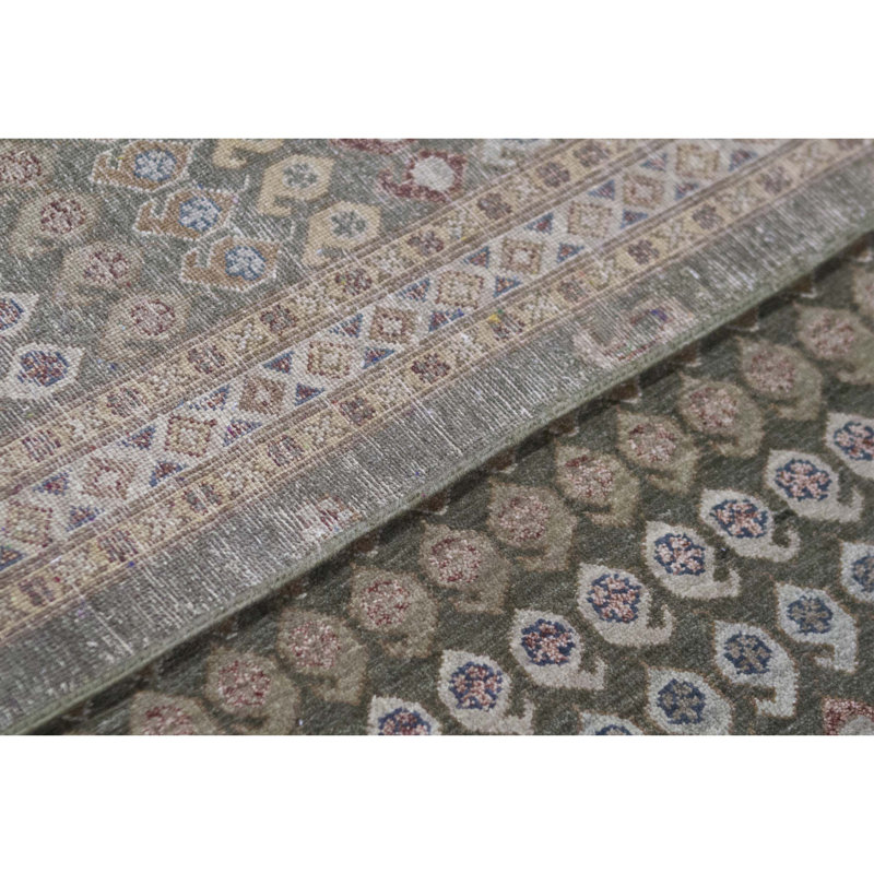 Brookhaven Geometric Area Rug in Brown