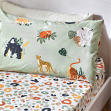 Labbe Animal Print Fitted Bed Sheet