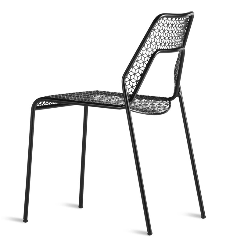 Chaise Hot Mesh, Noir