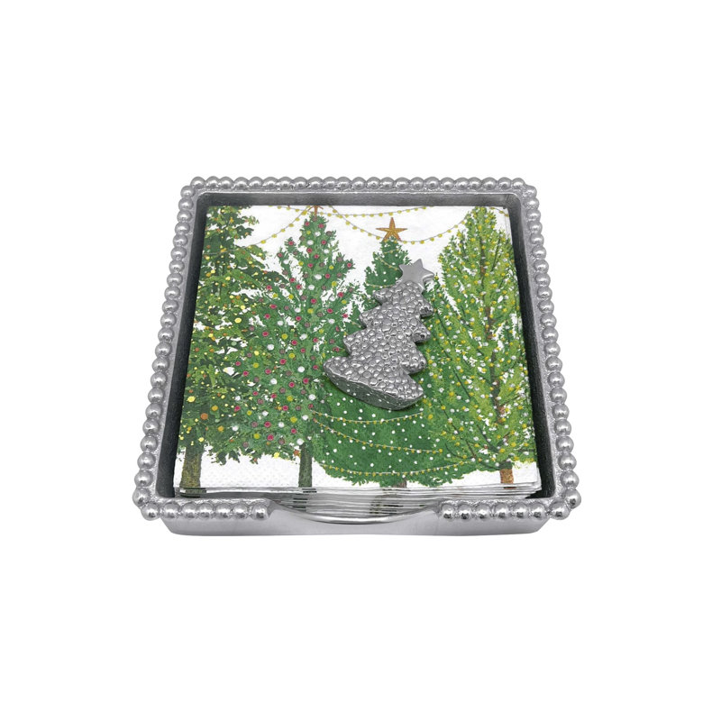 Dotty Tree Beaded Napkin Holder