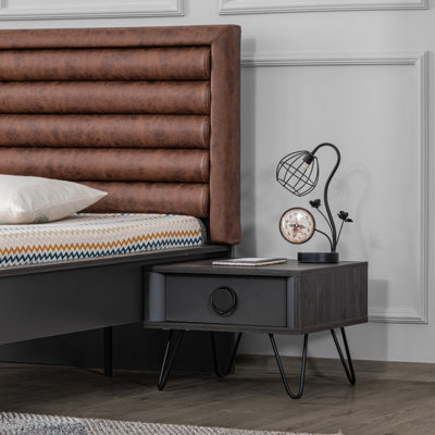 Dearing 1 Drawer Nightstand