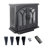 24 Inch 3D  Flame Electric Infrared Quartz Fireplace Stove With Remote Control