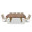 Charmont Metal Base Dining Table
