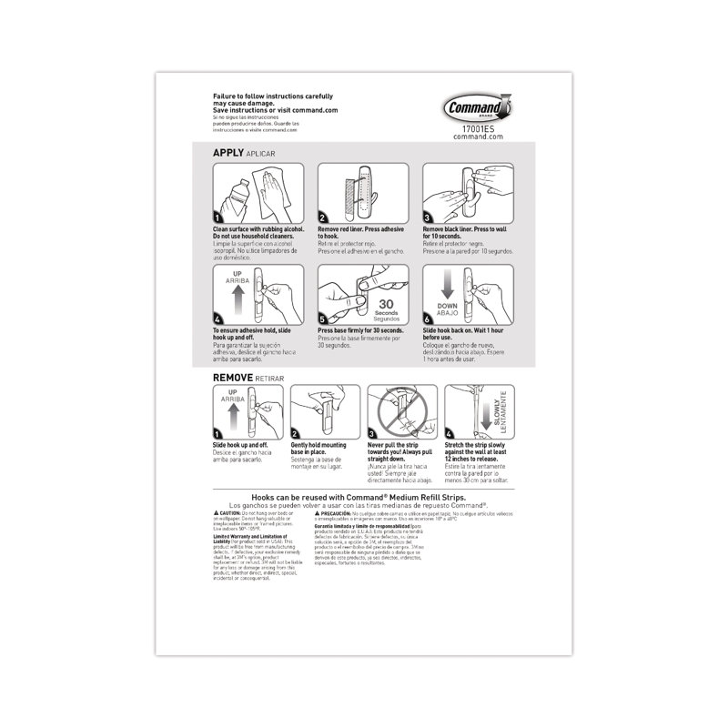Command 3 Lb. Hook & Loop Fastener