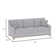 Upholstered Sofa And Coffee Table With Storage