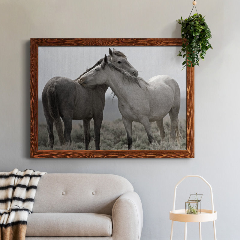 Affection - photographie avec cadre photo sur toile, H 31,5 po x l 23,5 po x P 1,5 po, Érable