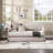Twin Size Upholstered Daybed with Trundle,Sturdy Wood Bedframe w/ Bedframe Tufted Button-724463098-724463096