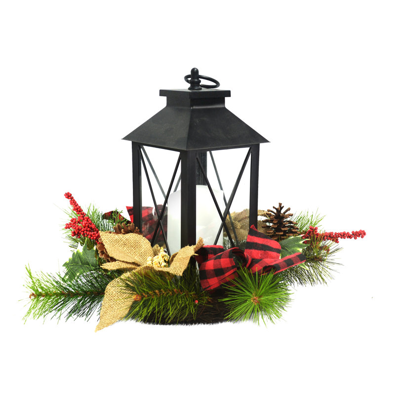 12'' H Plastic / Acrylic Tabletop Lantern