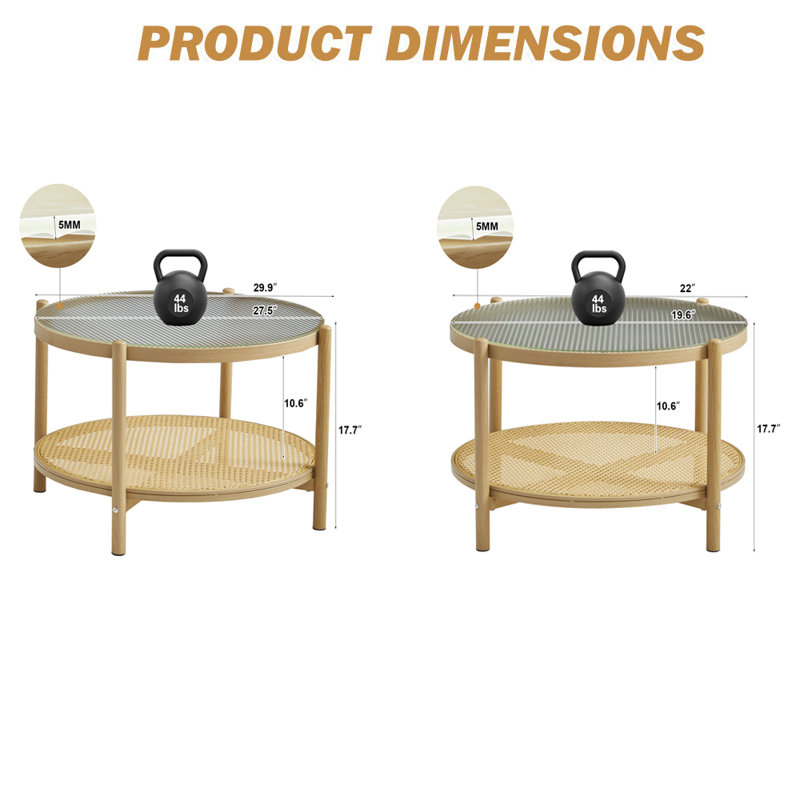 Cartha Coffee Table with Storage