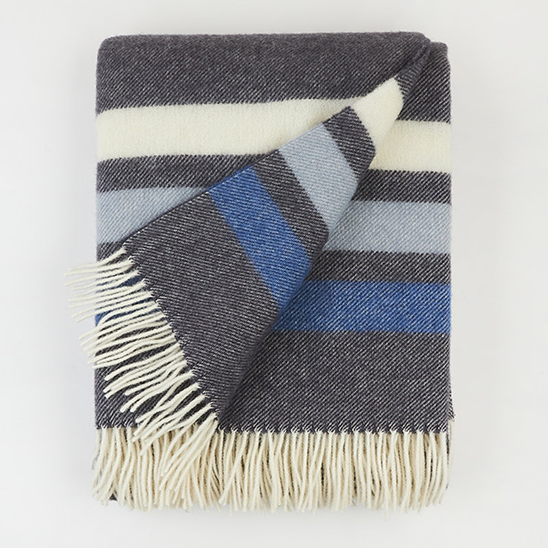 Strips&Checks Throw Blanket