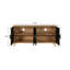 Meuble télé avec cadre en bois sculpté-129230490