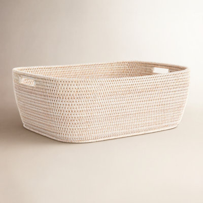 Handmade Rattan Storage Bin