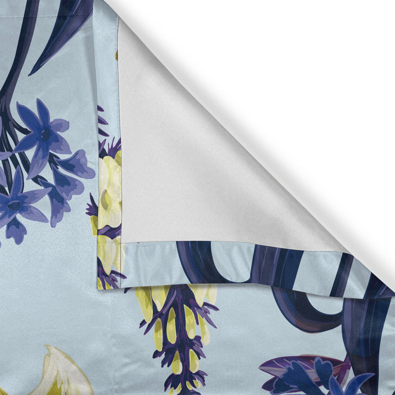 Semi Sheer Curtain Pair