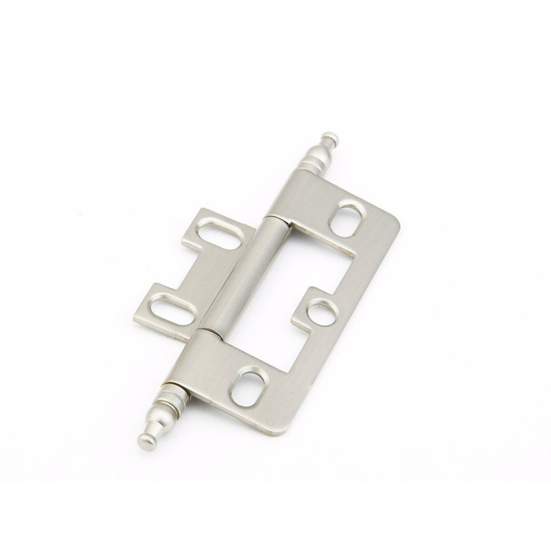 Charnière à charnière à charnière 3 5/8 po, Nickel satiné