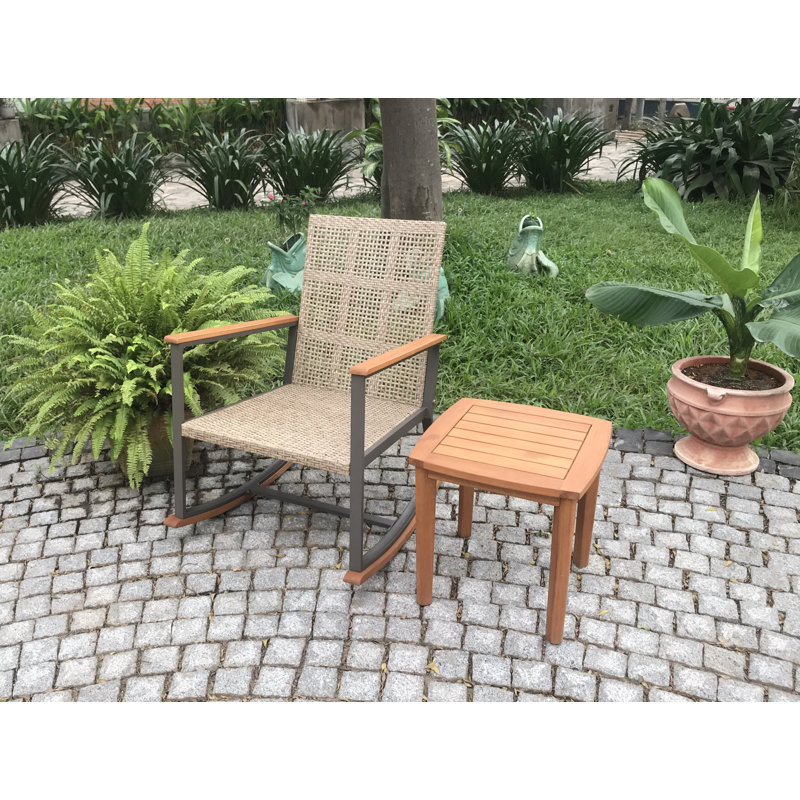 Kutzer Outdoor Chair, Reed Brown