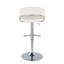 Tabourets de bar réglables avec repose-pieds arrondi Loehr-100480866-100480865