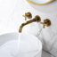 Robinet de meuble-lavabo mural avec égouttoir escamotable-115745119