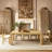 Dione Brooklyn Solid Wood Rectangular Dining Table-2133732789