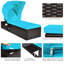 Chaise longue avec coussin Montego-630937133-630937132