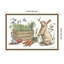 «Garden Patch X» par Leslie Trimbach, reproduction d'art sur toile encadrée-206148872
