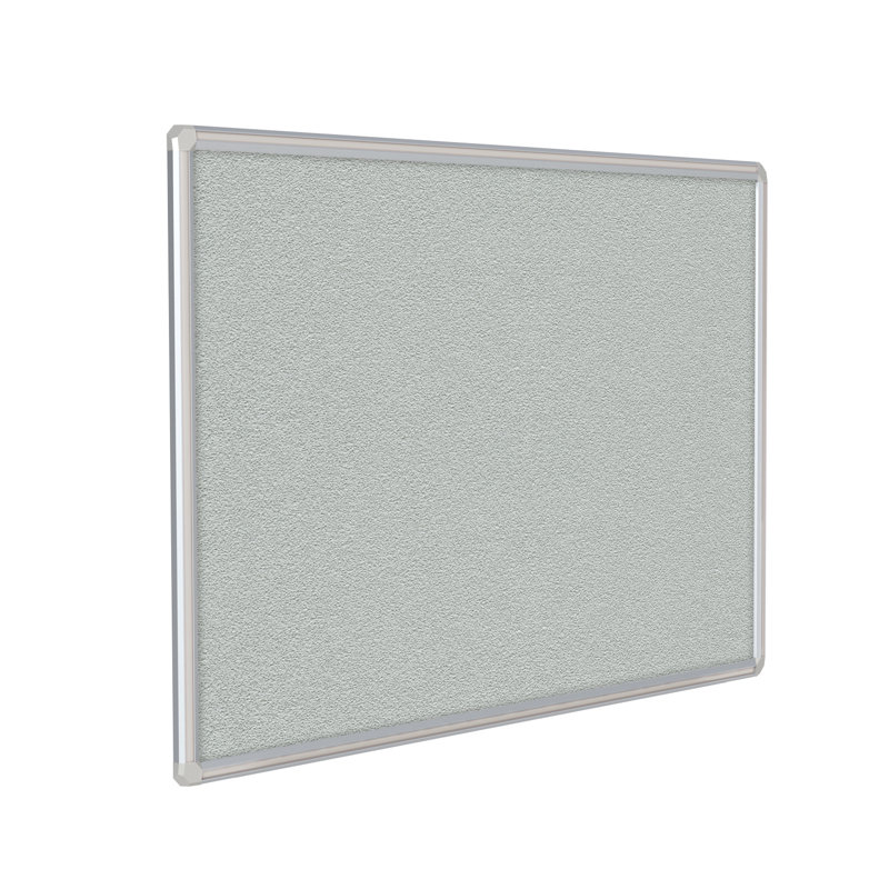 Babillard mural DecoAurora, H 48 po x l 72 po x P 0,83 po, Gris