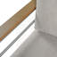 Fauteuil club d'extérieur en aluminium