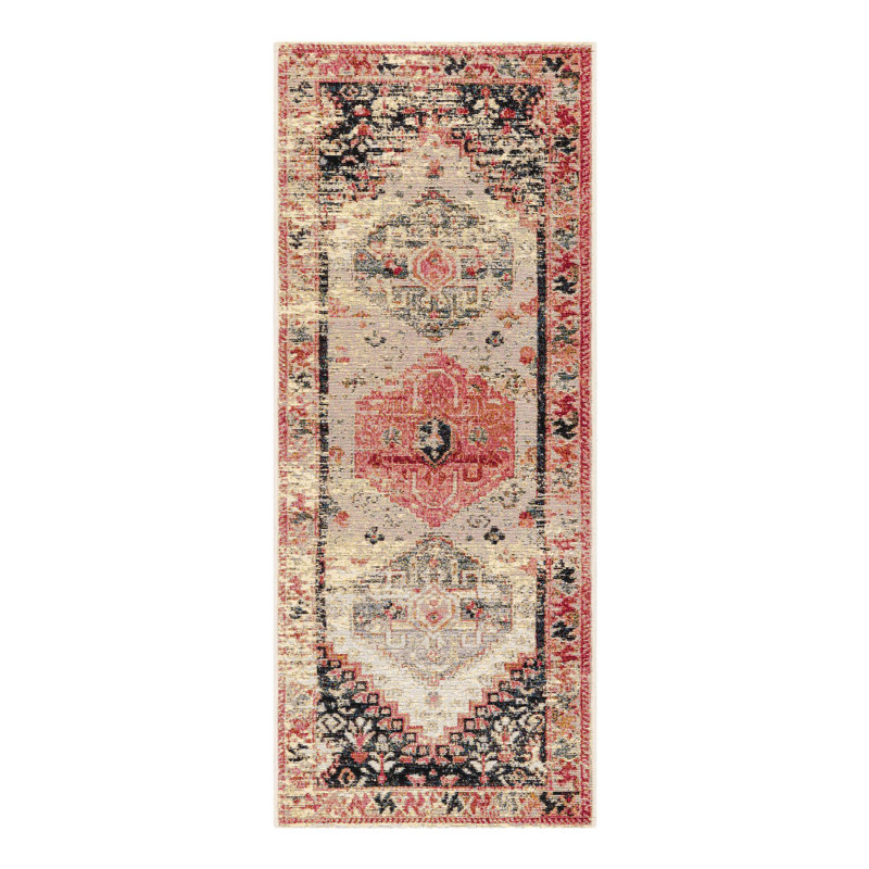 Tapis d'extérieur rectangulaire traditionnel 5 pi 1 po x 8 pi, Tapis de couloir 2 pi x 8 pi