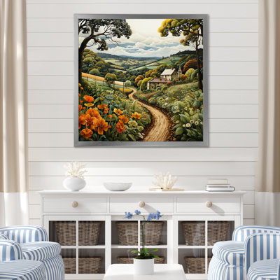 " Countryside Rustic Farmhouse Summer III "