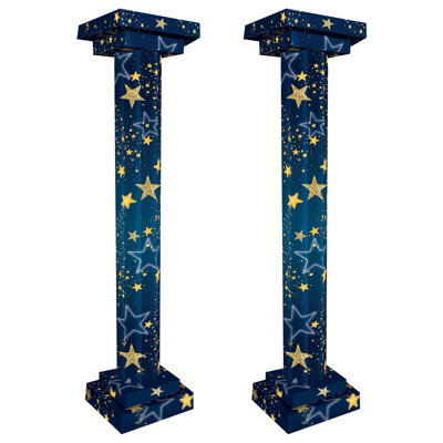 Grande colonne étoilée 3-D