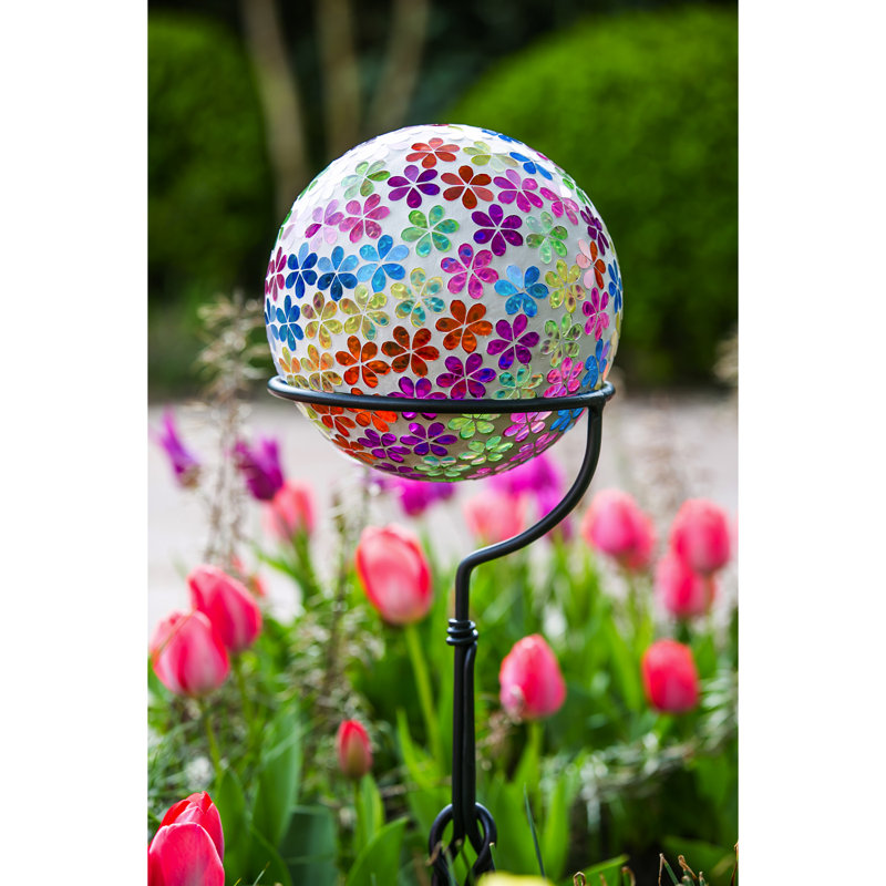 Weather Resistant Plants & Flowers Gazing Ball