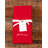 Damali Napkins, Holiday Red Embroidered Monaco