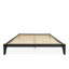 Base de lit plateforme en bois massif Jamerian sans tête de lit, lit moderne-1257517946-1269057354