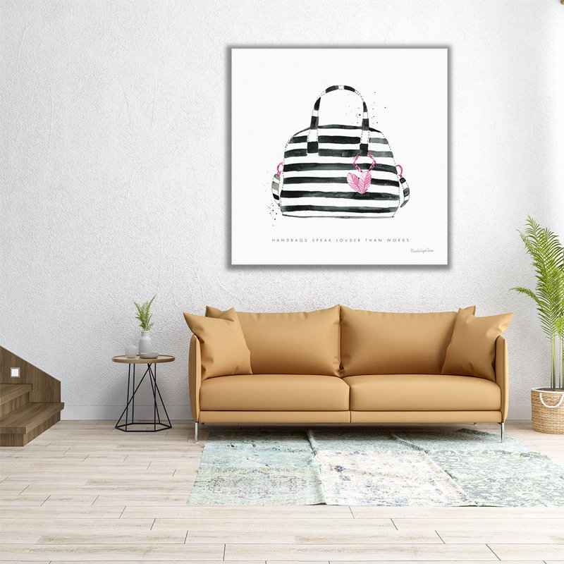 Glitz and Glam IX - reproduction d'art sur toile, H 40 po x l 40 po