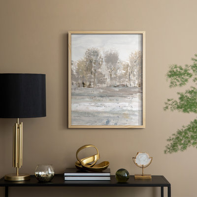 Meadow's Edge I Framed Print - Solid Wood