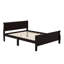 Wood Platform Bed With Headboard-473787854-473787855