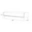 Banc rembourré beige et orange gai-821736042