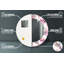 Huldar Glass Flat Wall Mirror-736590478-736590552